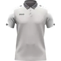 Jako Herren Polo Dynamic 6370-837 S - Hellgrau/Weiß/Grau - S