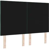 Syfax Kopfteil Dunkelgrün 144 cm Samt