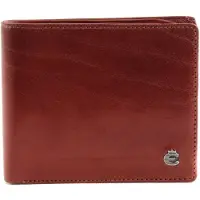 Esquire Leder Geldbörse Toscana RFID Wallet Brown braun