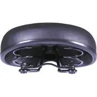 Simson 5321950, Fahrradsattel, Unisex, Schwarz, Einfarbig, 10,5 cm, China