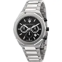 Maserati Stile Herrenuhr R8873642004 schwarz/silber