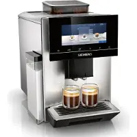 Siemens TQ903R03, Espressomaschine, Kaffeebohnen, Eingebautes Mahlwerk, 1500 W, Schwarz, Edelstahl