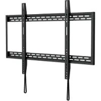 Manhattan Ultraflache TV-Wandhalterung mit besonders hoher Traglast für Großbildschirme, 152,4 cm (60"), 2,54 m (100"), 200 x 200 mm, 900 x 600 mm, Stahl, Schwarz