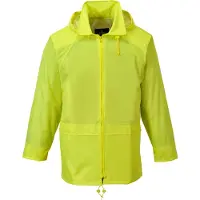 Portwest klassische Regenjacke Gelb 4XL