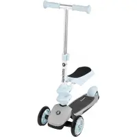 HyperMotion Multifunktionaler 3in1 Roller mit abnehmbarem Sitz für Kinder ab 2 Jahren, Blau