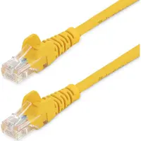 StarTech.com .com 5m Cat5e Ethernet Netzwerkkabel Snagless mit RJ45 - Gelb, 5 m, Cat5e, U/UTP (UTP), RJ-45, RJ-45, Gelb