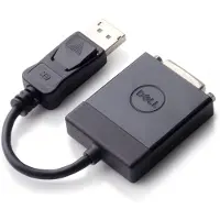Dell 470-ABEO, DisplayPort, DVI, Stecker, Buchse, Gerade, Gerade