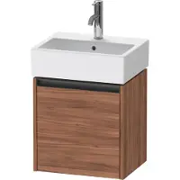 Duravit Ketho.2 Wastafelonderkast 43,4x33,8x44 cm Mat Noten