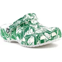 Crocs Sandaal Unisex Classic Duke Print Clog Green Ivy-Schuhgröße 37 - 38