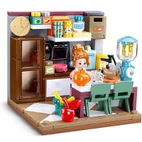 Sluban SL07251 - Mini Szene Küche