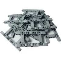 LEGO 5x11 Technic Liftarm Hellgrau - 64178 NEU! Menge 5x