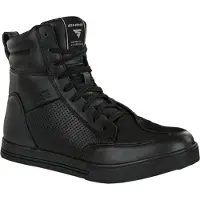 SHIMA Blake Perforierte Schwarz Motorrad Schuhe Größe 48