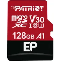Patriot Memory PEF128GEP31MCX, 128 GB, MicroSDXC, Klasse 10, 100 MB/s, 80 MB/s, Class 3 (U3)