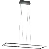 FABAS LUCE Bard LED-Hängedeckenleuchte 52W Anthrazit 3394-45-282