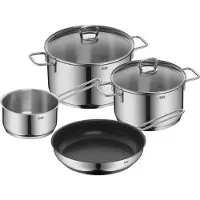 Silit Alicante, Gemischtes Set, Edelstahl, Edelstahl, Edelstahl, Edelstahl, Glas