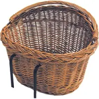 Basil Detroit, Vorne/hinten, Fahrradkorb, Braun, 5 kg, 390 mm, 270 mm