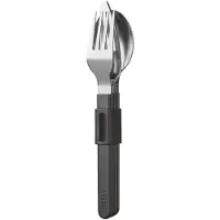 Mepal campinggeschirr - Besteckset Silueta 3-teilig - Nordic black - Campingbesteck