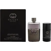 Gucci Edt Spray 90ml/Deo Stick 75ml Guilty Pour Homme Giftset