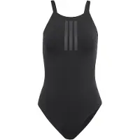Adidas Einteiliger Badeanzug mit Trägern, Damen Peachsoft 3-stripes