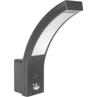 Macleans Wall lamp Maclean MACLEAN MCE244GR LED lamp with infrared motion sensor 750lm 10W IP54