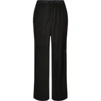 Urban Classics bequeme Damen Jeans Kordelzug 105 g/m² Schwarz