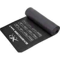 XQ Max Trainingsmatte Yogamatte Fitnessmatte RUTSCHFEST 183x58 cm