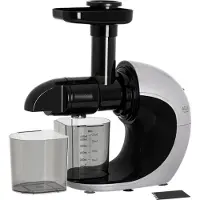 Adler Slow Juicer 4130 150 W Schwarz, Edelstahl