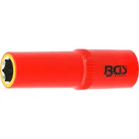 Bgs 72064 VDE-Steckschlüssel-Einsatz Sechskant, An trieb Innenvierkant 12,5 mm (1/2"), SW 14 mm