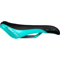 Sdg Components SDG Bel-Air RL Sattel, CroMo 7x7mm, black/teal