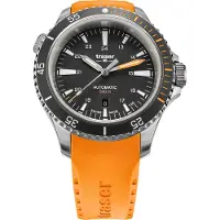 Traser H3 H3 - 110323 - Armbanduhr - Herren - Automatik - P67 Diver Black Kautschuk orange
