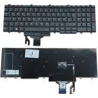 T-ProTek DEUTSCHE-Tastatur Schwarz mit Trackpoint kompatibel für Dell Latitude 15 E5550-9417