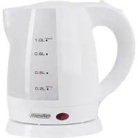 Mesko MS1276 Elektrischer Wasserkocher 1 Liter, Kabellos, BPA-frei, Klein Teekoc