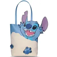 Difuzed Lilo & Stitch - Beach Day Stitch, Frau, Stoffbeutel, Disney Lilo & Stitch, Blau, Weiß, Abbildung, Blau