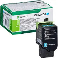 Lexmark C232HC0, 2300 Seiten, Cyan, 1 Stück(e)