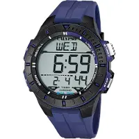 Calypso Herren-Armbanduhr Sport Chronograph Quarz-Uhr Polyurethanblau UK5607/2