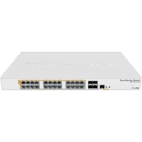 Mikrotik CRS328-24P-4S+RM, Managed, L2/L3, Gigabit Ethernet (10/100/1000), Power over Ethernet (PoE), Rack-Einbau, 1U
