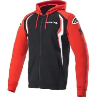 Alpinestars Honda Zip Hoodie rot / schwarz M