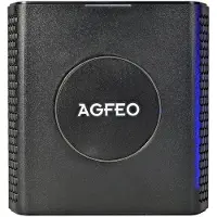 AGFEO 6101730, 1,88 - 1,9 GHz, 250 mW, DECT 33 IP, 44 IP, 60 IP, 65 IP, 70 IP, 75 IP, 77 IP, 78 IP, DECT Headset IP, Headset Infinity, 100 Mbit/s, Schwarz, 144 x 140 x 35 mm
