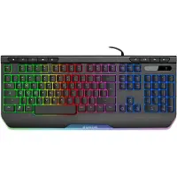 Tracer QWERTY Gaming-Tastatur RGB-Hintergrundbeleuchtung USB GAMEZONE RAY X USB