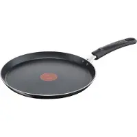 Tefal Simple Cook B5561053, Rund, Pfannkuchenpfanne, Schwarz, Titan, Aluminium, 0,7 l