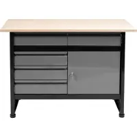 TOYA Werkbank, Werktisch 1160x600x840mm