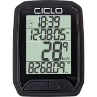 Ciclosport Fahrradcomputer Protos 213 Wireless – kabellos analog schwarz 10152130