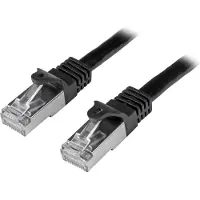 StarTech.com .com Cat6 Netzwerkkabel - geschirmt (SFTP) - 5m - Schwarz, 5 m, Cat6, SF/UTP (S-FTP), RJ-45, RJ-45, Schwarz