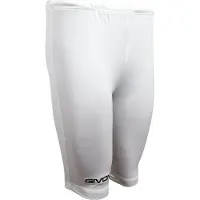 Givova 2XL weiß (bianco) | Bermuda Skin Compression Tights Radlerhose