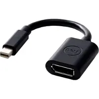 Dell 470-13627, 0,203 m, 20-pin DisplayPort FM, Apple mini-DisplayPort M, Männlich, Weiblich, Schwarz