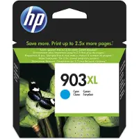 HP 903XL Cyan Original Tintenpatrone mit hoher Reichweite, Hoch, Cyan, Tinte auf Pigmentbasis, 8,5 ml, 1 Stück(e), Einzelpackung