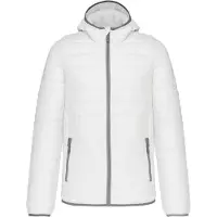 Kariban Leichte Herren-Steppjacke mit Kapuze
