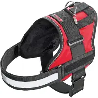Karlie Xtreme Hundegeschirr Teflon, Farbe:rot, Größe:80 - 100cm x 50mm
