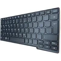 T-ProTek DEUTSCHE-Tastatur Keyboard Schwarz mit Schwarz Rahmen komp. für Lenovo IdeaPad S110