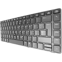 T-ProTek Canadian French Clavier Keyboard Tastatur mit TrackPoint Rahmen kompaibel für HP ProBook 8470b